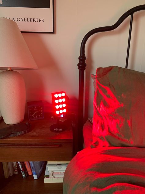 The Benefits Of Red Light Therapy Devices — A Vital Red Light Review - The Good Trade Red Lights Bedroom, Led Hat, Light Therapy Mask, Nonfiction Writing, Red Sports Bra, Body Therapy, Collagen Supplements, Collagen Powder, 2023 Vision