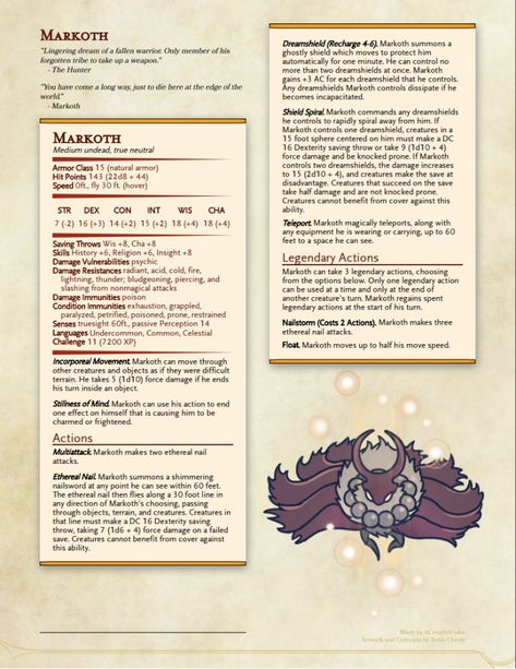 Hollow Knight Dnd 5e, Dnd Night, Stat Block, Dnd Monster, Dnd Stats, D D Classes, Hollow Night, Dnd Ideas, Dungeons And Dragons Classes