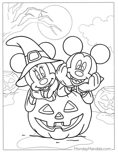 Minnie Mouse is one of the most popular characters in the world, and these 30+ coloring pages are a great way for kids of all ages to enjoy her. They're free to print, so you can have hours of fun without spending a dime.

#minniemouse #coloringpages #disney Disney Halloween Coloring Pages, Disney Coloring Pages Printables, Craft Pictures, Mouse Coloring Pages, Halloween Colouring, Minnie Mouse Coloring Pages, Pumpkin Coloring, Free Halloween Coloring Pages, Mickey Mouse Coloring Pages