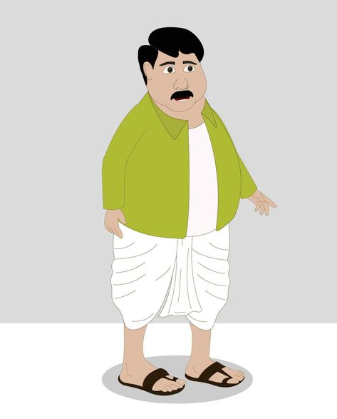 Fat man three quarter view cartoon character design Walking Cartoon, Fat Character, Free Cartoon Characters, Cartoon Maker, 2d Character Animation, Cartoon Characters As Humans, Basket Drawing, Animated Cartoon Characters, Cartoon Birds