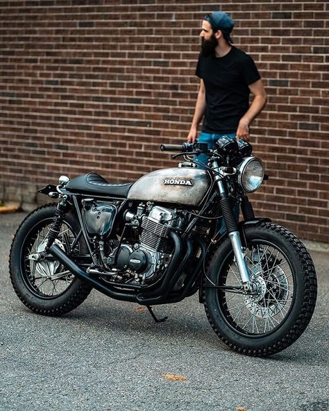 Cb 450 Cafe Racer, Cb400 Cafe Racer, Cb 750 Cafe Racer, Cb Cafe Racer, Cb750 Cafe, Sepeda Retro, Cb750 Cafe Racer, Cb 450, Brat Bike