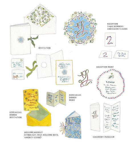 Happy Menocal Studio | We typically start our wedding stationery projects with my making an overview sketch of all the pieces in the suite. This one evolved quite… | Instagram Happy Menocal Wedding, Stationary Design Inspiration, Happy Menocal, Whimsical Wedding Invitations, Valentines Idea, Inspiration Illustration, Invite Ideas, Branding Shoot, First Draft