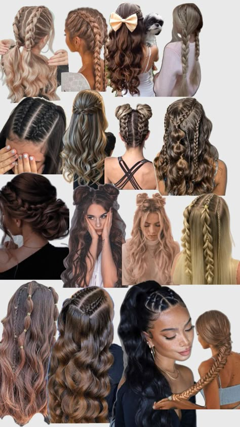 Elevate your style with our collection of gorgeous hairstyles that are perfect for any occasion! 💇‍♀️✨ From chic updos and romantic waves to trendy braids and sleek ponytails, discover versatile looks that will make you shine. Whether you’re preparing for a date night, a casual outing, or a special event, these hairstyle ideas will inspire you to switch things up. Easy-to-follow tutorials and tips will help you achieve salon-worthy results at home. Pin your favorites and get ready to turn heads Casual Hairstyles For Long Hair, Trendy Braids, Intricate Hairstyles, Romantic Waves, Preppy Hairstyles, Hairstyle Examples, Easy Hairstyles For Thick Hair, Hair Inspiration Long, Stylish Hairstyles