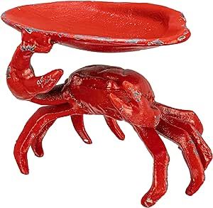 Metal Crab, Summer Centerpieces, Crab Decor, Open Concept Home, Creative Co Op, Themed Decor, Antique Farmhouse, Ceramic Clay, Book Decor