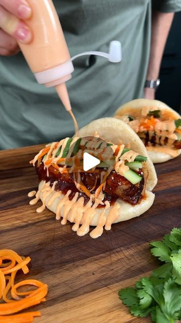 17K views · 3.5K likes | @samholland1999 on Instagram: "Pork Belly Bao Bun - Samwich Season #10" Pork Belly Buns Recipe, Boa Buns Pork Belly, Pork Belly Bao Buns Recipe, Bao Buns Recipe Pork, Sous Vide Pork Belly, Pork Buns Steamed, Bao Sandwich, Pork Belly Bao Buns, Pork Bao Buns