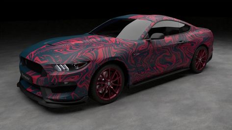 Custom Car Wrap Design, Custom Car Wraps, Mustang Wrap Ideas, Car Wraps Ideas Design, Custom Cars Paint Ideas, Car Wraps Ideas, Car Wrap Design Ideas Vinyls, Car Paint Ideas, Car Wrapping Design