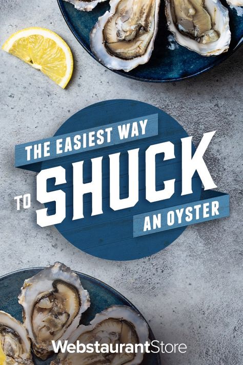 How To Shuck Oysters At Home, How To Shuck An Oyster, Oyster Roast Party, Oyster Shucking, Summer Dinner Ideas, Steak And Lobster, Oysters Rockefeller, Oyster Roast, Oyster Knife