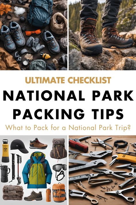 You’ve been dreaming about your national park adventure for months, and now it’s finally time to pack. But as you stare at your empty suitcase, you might be wondering: what exactly do I need to bring?

Don’t worry, I’ve got you covered. After years of exploring parks across the country, I’ve learned a lot about packing smart. National Park Packing List, Bear Spray, Hiking National Parks, Packing Checklist, National Park Vacation, National Park Road Trip, Printables Freebies, Printable Checklist, List Printable