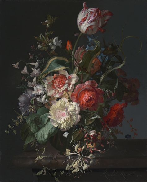 Dutch Flowers X9133-pr Rachel Ruysch, Women Artist, Dutch Still Life, Hans Holbein, Marjolein Bastin, Dutch Golden Age, Francisco Goya, Edouard Manet, Still Life Flowers