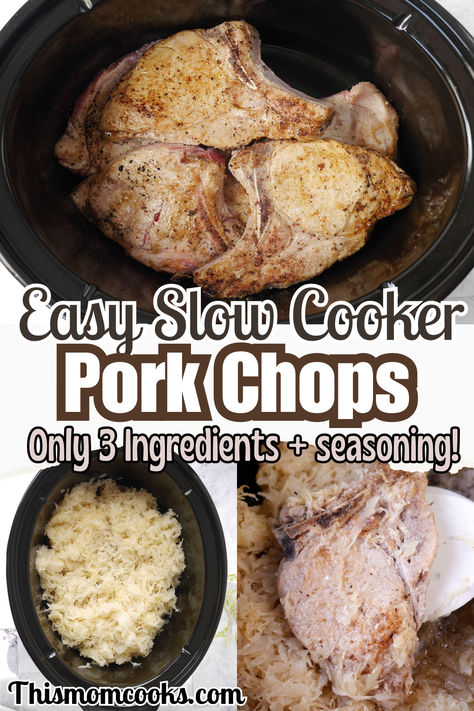 Pork Chops And Sauerkraut In The Crock Pot, Saurkraut And Pork Chops Slow Cooker, Pork Chops Sauerkraut Crockpot, Crock Pot Pork Chops And Sauerkraut, Pork Chop Recipes Crockpot Saurkraut, Slow Cooker Pork Chops And Sauerkraut, Sauerkraut And Porkchops, Crockpot Pork Chops And Sauerkraut, Sauerkraut And Pork Chops