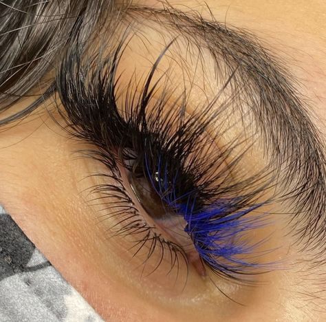 Mink lash foreign volume 25mm 20mm blue lash extensions 🧚🏽‍♀️ Blue Lash Extensions, Bottom Lash Extensions, Hybrid Lashes, Lash Extentions, Best Lash Extensions, Lashes Fake Eyelashes, Eyelash Extensions Styles, Lash Extensions Styles, Perfect Eyelashes