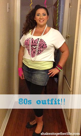 If you are throwing an 80s party, this post has tons of easy DIY ideas for food, decor, a photo stop and details to make your party, like, totally tubular! 80s Outfit Ideas For Women, 80s Outfits Diy Easy, 80s Party Outfits Plus Size, 80s Dress Up Day At School For Teachers, Plus Size 80s Costume Diy, Easy 80s Outfit Last Minute Women, Last Minute 80s Outfit, 80s Outfits Plus Size, What To Wear To An 80's Theme Party