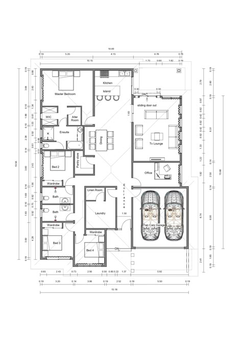 I will do structural, architectural drawings and construction drawings to get permit approvals specially for USA and European standards. You will be able to get drawings for new home constructions, home renovation works, house attachment and, Industrial buildings, office/workspace and customized developments. As well as I will provide services for structural design of RCC, masonry and wood structures #Drawings #AutoCAD #FloorPlans #Building #House Construction Plan Drawing, Autocad Plan Drawing, 2d Architecture Drawing, Autocad Plans House, Interior Design Autocad, Autocad Interior Design, Autocad Plan With Dimension, Architectural Elevation Drawing, Working Drawings Architecture