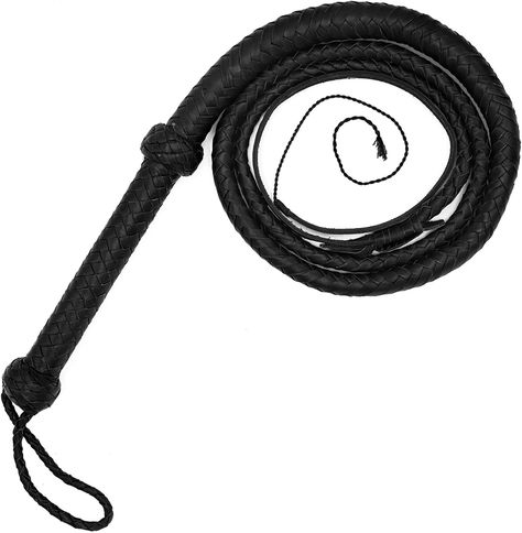 PRICES MAY VARY. Perfect Training Tail: Real & Genuine Real High Quality Cowhide Leather is used in bull whip. Totally Hand Made leather Indiana Jones Whip. Equestrian whip Designed to train your Horse Bull and other pets Could be used in multiple activities like Pet Shows Races and regular quality time with your Pet GENUINE Cowhide Leather: Indiana jones whip is 06 Feet long and has 12 Plaits Braided Overlay. Inside the Overlay, two Layers of Cowhide Leather Easy to use because of its light wei Mlb Oc, D D Rogue, Horse Whip, Bull Whip, Plait Braid, Sweet Sixteen Birthday Party Ideas, Hand Made Leather, Fields Of Gold, Indiana Jones