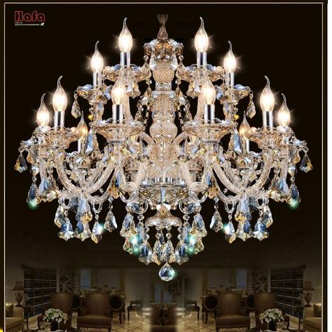 Item Type: ChandeliersFinish: Polished ChromeSwitch Type: Touch On/Off SwitchBase Type: E14Style: ModernShade Direction: Up & DownIs Dimmable: NoLight Source: Incandescent BulbsVoltage: 240V,110VCertification: RoHS,CCC,CEShade Type: CrystalBody Material: CrystalFeatures: Modern Crystal ChandelierInstallation Type: