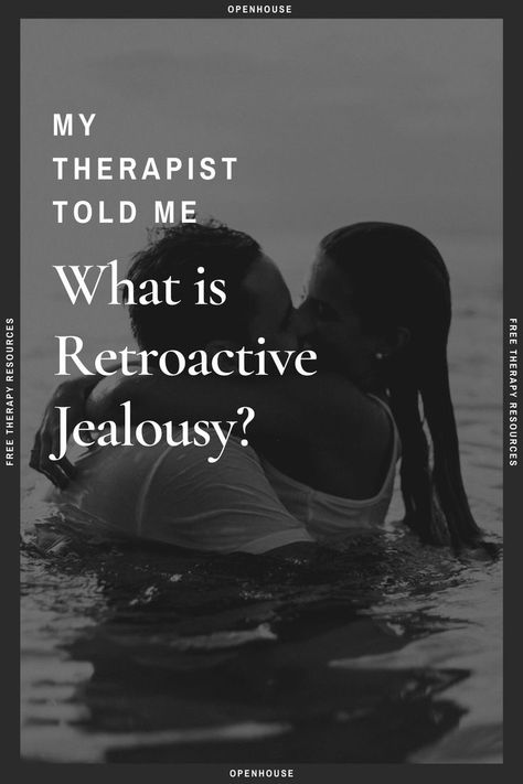 Retroactive jealousy - and being jealous about a partner's past - can be quite common but can easily escalate into obsessive or compulsive thoughts. Here is some advice to help you deal with retroactive jealousy and help you come to terms with your partner's past. For more relationship advice from relationship therapists, head to OPENHOUSE now. relationship therapy | relationship advice | dealing with jealousy | jealousy tips | relationship tips Jealousy Relationship, Retroactive Jealousy, Jealousy In Relationships, Dealing With Jealousy, Jealousy Jealousy, Being Jealous, I Get Jealous, Relationship Therapy, Healthy Relationship Tips