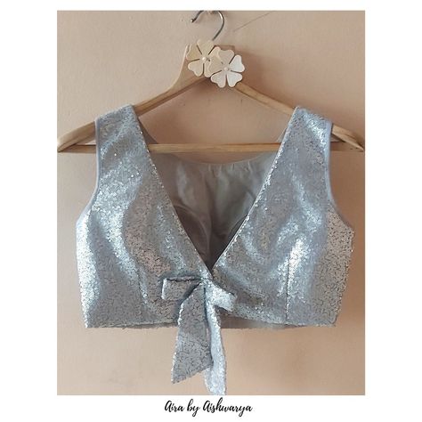 Sequence Blouse Pattern, Silver Color Blouse Designs Latest, Sequence Blouse Designs Latest, Silver Colour Blouse Designs Latest, Sequin Blouse Designs Latest, Silver Blouse Designs Latest, Silver Colour Blouse Design, Glitter Blouse Designs, Shimmer Blouse Designs