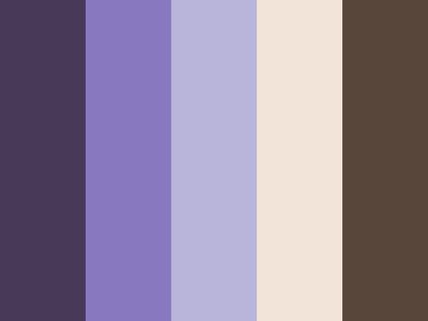 "Grape Ape" by ivy21 brown, chocolate, coffee, cream, lilac, mocha, plum, purple. lavender Lilac Brown Color Palette, Purple Brown Palette, Purple And Brown Palette, Purple And Cream Color Palette, Brown Purple Color Palette, Purple And Brown Color Palette, Color Palette With Purple, Brown And Lavender, Grape Ape