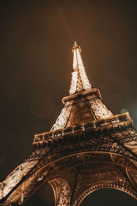 Paris Wallpaper, The Eiffel Tower, Brown Aesthetic, For Lovers, Vintage Aesthetic, At Night, Eiffel Tower, Tower, Paris