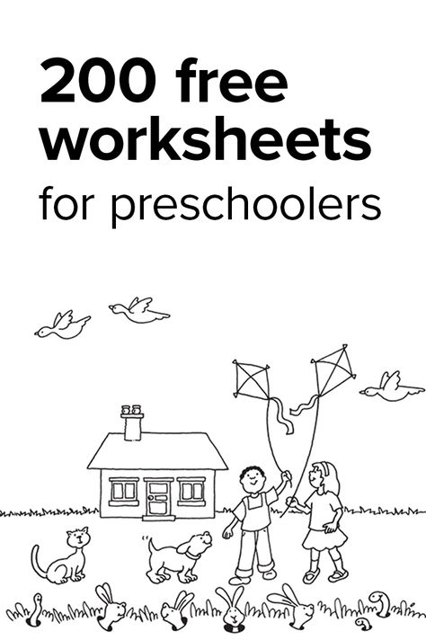 Worksheets For Preschoolers, Kindergarten Prep, Free Preschool Worksheets, Kindergarten Readiness, Alfabet Letters, Printable Preschool Worksheets, Summer Learning, Free Worksheets, Kindergarten Math Worksheets