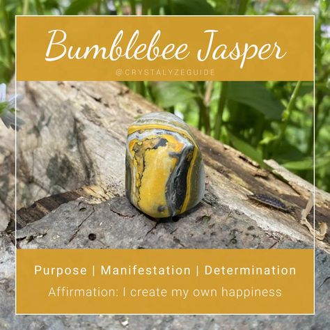 Bumblebee Jasper Meaning, Properties, Chakras & More | Crystalyze Feng Shui Guide, Jasper Meaning, About Crystals, Witch Board, Bumblebee Jasper, Crystal Guide, Spiritual Crystals, Bumble Bee Jasper, Crystal Healing Stones