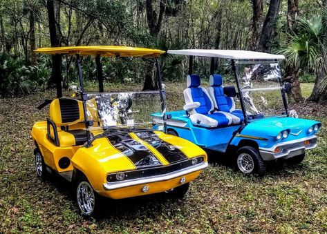 Yamaha Includes all lights, lenses, markers, trunk lid w/hinges and locking cylinder, front grill , nose cone and light bezzels Golf Cart Body Kits, Golf Cart Bodies, Custom Golf Cart, Old Bronco, Ezgo Golf Cart, Gas Golf Carts, Yamaha Golf Carts, Club Car Golf Cart, Custom Golf Carts