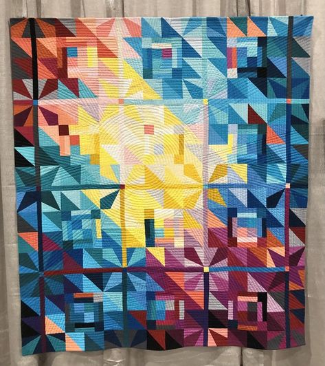 52 Modern Quilts from QuiltCon 2024 Quiltcon 2024, Maria Shell, Lone Star Quilt, Abstract Quilt, The Quilt Show, Rainbow Quilt, Quilt Magazine, Modern Quilting, Pdf Quilt Pattern