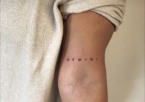 Simple gemini tattoo. #simple #aesthetic #gemini #tattooideas #tattoo #simpletattoo #zodiacsigntattoos #zodiac #girltattoo #boytattoo #armtattoo #loveyourself Tattoo Simple Aesthetic, Simple Gemini Tattoo, Aesthetic Gemini, Tattoo Aesthetic, Gemini Tattoo, Zodiac Sign Tattoos, Tattoo Simple, Starry Eyed, Boy Tattoos