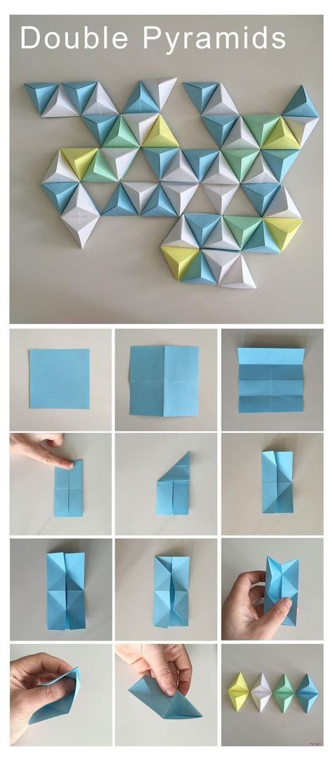 Origami Wall, Origami Wall Art, Hadiah Diy, Vika Papper, Kraf Kertas, मेहंदी डिजाइन, Geometric Origami, Origami Patterns, Folding Origami