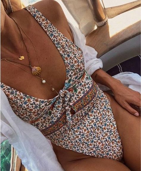 Arnhem Clothing, Cute One Piece Swimsuits, Boho Styl, Mode Hippie, Cute Bathing Suits, Stil Inspiration, Costume Intero, Swim Swim, Cute Swimsuits