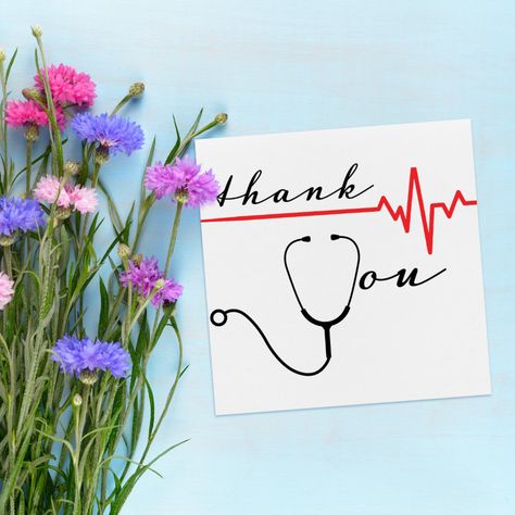 Thank You Medical Staff, Medical Thank You Cards, Referral Gifts, Diy Postcard, Soda Can Art, Appreciation Gifts Diy, Healthcare Quotes, Thank You Nurses, School Board Decoration