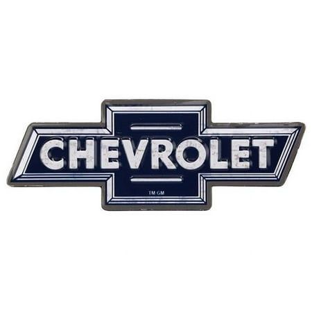 Officially licensed Chevrolet Classic Styled Bowtie Logo Embossed Tin Magnet. Made from embossed metal, this Chevrolet tin magnet features a Chevrolet Classic Styled Bowtie logo design. Size: 3.75 W X 1.38 H X 0.125 D. Color: Multicolor. Cave Diy, Chevrolet Emblem, Chevy Girl, How To Make Signs, Word Wall Art, Print Coupons, Cricut Craft Room, Car Cartoon, Fabric Bolts