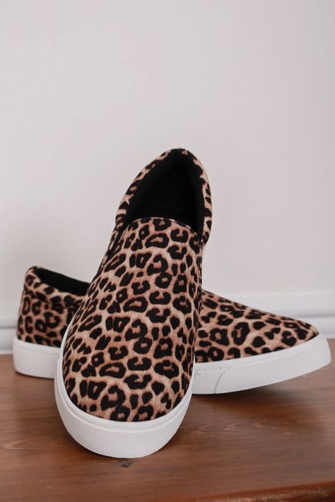 Slip On Sneaker | Sophie & Trey Leopard Clothes, Cute Womens Shoes, Cheetah Print Shoes, Cute Cheetah, Look Adidas, Sneakers Fashion Outfits, Slip On Shoe, Shoe Print, Spring Shoes