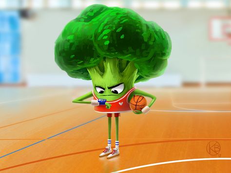 Broccoli Broccoli Character Design, Broccoli Character, Katarina League Of Legends, Maya Art, Fruit Cartoon, Concept Art Character, Game Character Design, Fashion Wall Art, Animation Design