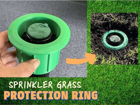 Grass Protection Ring for Rotary Sprinkler Head Prevents Grass from growing over your sprinkler head by doubling the ring around it. Features Promotes smooth operation of your rotary head. Extends down to the earth to prevent lifting Designed to fit around standard 2.75" (70mm) rotary heads. Can accommodate narrower ones but there will be a bit of a gap. Works with Orbit, Hunter and Rainbird. Ribs on side dig into soil and provide strong rigidity. Easy to install Prints easily in 1 piece. Smal Sprinkler Head Protection, Sprinkler Heads, Protection Ring, Lift Design, Head Protection, Sprinkler System, Outdoor Oasis, The Ring, The Earth