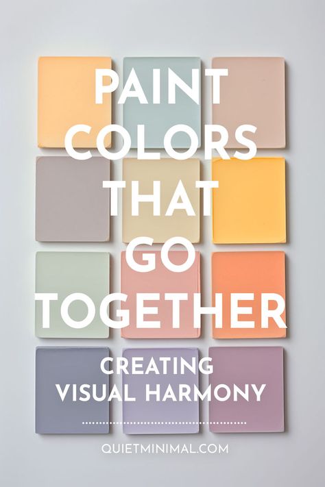 Learn professional interior design secrets for combining paint colors. Master color theory fundamentals to create complementary, analogous, monochromatic and unexpected paint color schemes for beautiful spaces. #interiordesign #paintcolors #colorcombinations #colortheory #colorwheel #complementarycolors #analogouscolors #monochromatic #colorschemes #unexpectedcolorcombos #stunninginteriors #harmonioushome #colortrends #designinspo Living Space Color Scheme, Interior Design Color Wheel, Colour Theory Interior Design, Color Theory Interior Design, 4 Color Palette Colour Schemes, Interior Color Schemes Living Room, Analogous Interior Design, Color Combinations Interior Design, Achromatic Interior Design