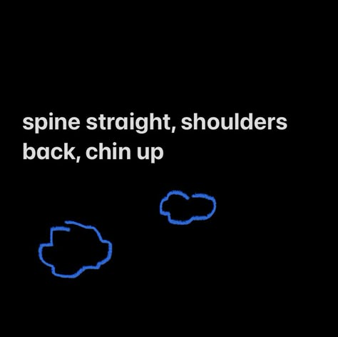 Fix your posture! Good Posture Vision Board, Posture Aesthetic, Perfect Posture Aesthetic, Good Posture Aesthetic, How To Fix Your Posture 30 Day, Posture Reminder, How To Maintain Good Posture, Fix Your Posture, Chin Up