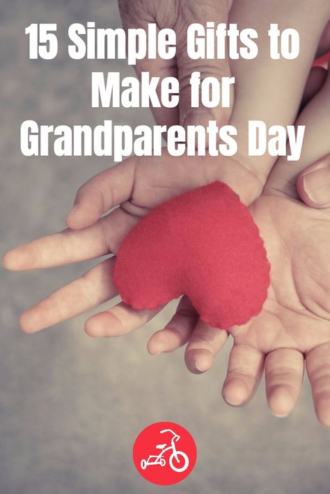 Ideas For Grandparents Day, Gift Ideas For Grandparents, Grandparents Card, Mini Photo Books, Grandparents Day Crafts, Red Tricycle, Footprint Keepsake, Thoughtful Gifts For Him, Pillow Cases Diy