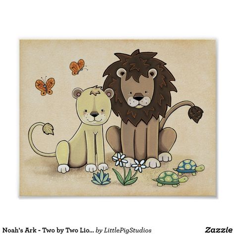 Lion Nursery Art, Two Lions, Nursery Canvas Art, Lion Nursery, Baby Gym Toys, Baby Nursery Wall Art, Animal Nursery Theme, Nursery Canvas, Safari Animal Prints