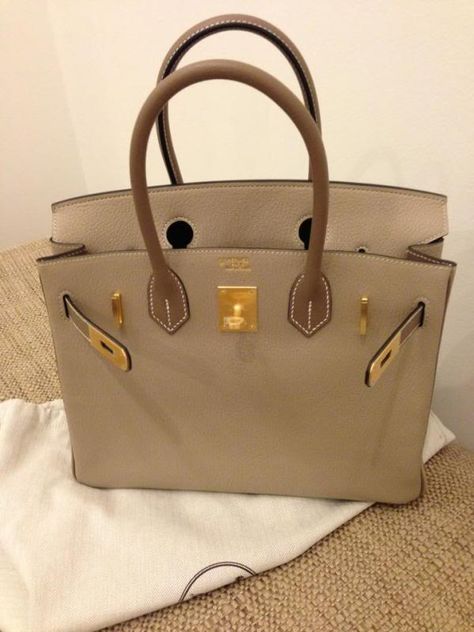 Hermes Birkin Etoupe, Hermes Special Order, Hermes Bags, Good Health, Hermes Birkin, Beautiful Bags, Top Handle Bag, Thread, Gifts