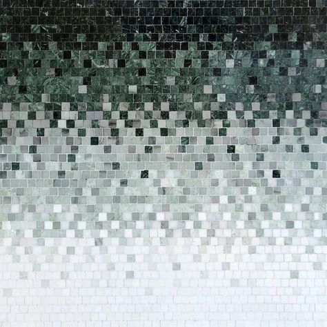 Stone Mosaic Tiles: The Experts Top Choice for Home Renovations – Page 7 – Artsaics Bathroom Tile Texture, Ombre Mosaic, Ombre Tile, Washroom Interior, Waterjet Designs, Murmuration Art, Mosaic Texture, Green Mosaic, Tiles Ideas