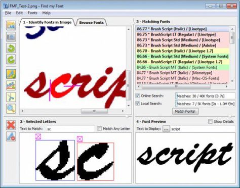 Font Finder font-detection software. Font Finder, Match Font, Edit Font, Online Fonts, Brush Script, Dark Tattoo, A Font, Online Tools, How To Find