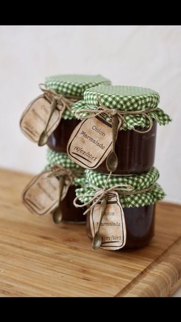 Canning Gifts, Jam Wedding Favors, Jam Packaging, Beeswax Candles Diy, Jam Gift, Diy Food Gifts, Jar Packaging, Dessert In A Jar, Jar Decor