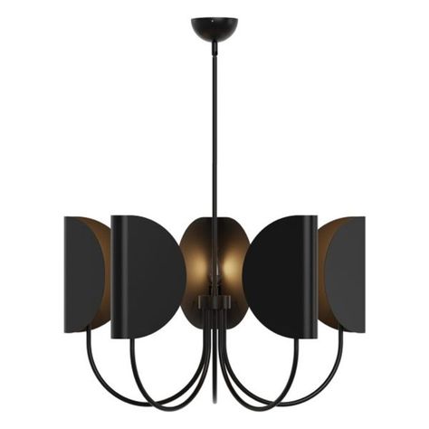 Alora Mood Seno 5 - Light Shaded Classic / Traditional Chandelier | Wayfair 3 Light Chandelier, Metal Chandelier, 5 Light Chandelier, Traditional Chandelier, Ceiling Chandelier, Black Chandelier, Origami Art, New Classic, Joss And Main