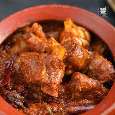 Get Curried on Instagram: "Champaran Mutton | Handi Mutton This recipe is inspired by the famous Champaran Meat/Mutton that's cooked in a Handi. The real taste of the Champaran mutton comes by using the mustard oil and cooking it in an earthen pot. Do try this recipe. Champaran Mutton Ingredients: Preparation of Mutton Masala Spice 1 tbsp Coriander Seeds 1 tsp Black Peppercorns 1 tsp Cumin Seeds 1-inch Cinnamon Stick 7 Cloves 2 Black Cardamoms 5 Green Cardamoms 1 tsp Fennel Seeds 1/2 Mace Sto Champaran Mutton, Mutton Handi, Mutton Masala, Chicken Handi, Masala Spice, Mutton Recipes, Cumin Seeds, Mustard Oil, Flowery Wallpaper