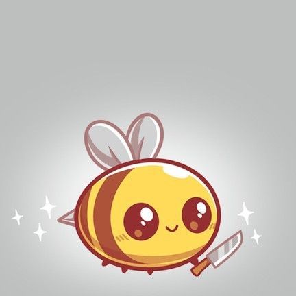 Bee Memes Funny, Cute Bee Drawing, Cute Bee Art, Bee Pfp, Funny Bees, Bee Meme, Aesthetic Bee, Honey Bee Cartoon, Honey Bee Art