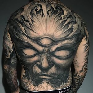 Paul Booth Tattoos, Paul Booth, Alchemy Tattoo, The Godfather Part Ii, Demon Tattoo, Tattoo Prices, Monster House, Aesthetic Tattoo, Flash Art