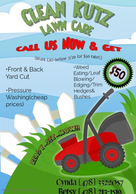 lawn care flyer template Lawn Mowing Business Flyer, Mowing Business, Lawn Mowing Business, Lawn Care Flyers, Lawn Care Business, Diy Lawn, Diy Gifts For Dad, Lawn Service, Learn To Run