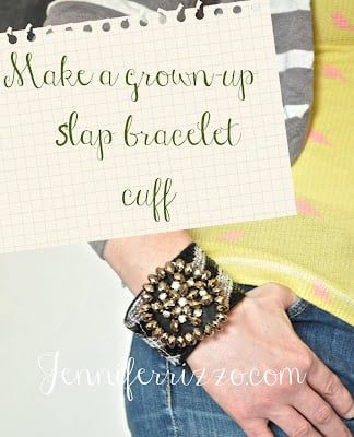 Make a statement cuff bracelet - Jennifer Rizzo Fabric Cuff Bracelets Diy, Cuff Bracelets Diy, Cuffs Diy, Fabric Cuff Bracelet, Statement Cuff Bracelet, Jewelry Making Business, Fabric Bracelets, Cuff Bracelets Handmade, Slap Bracelets