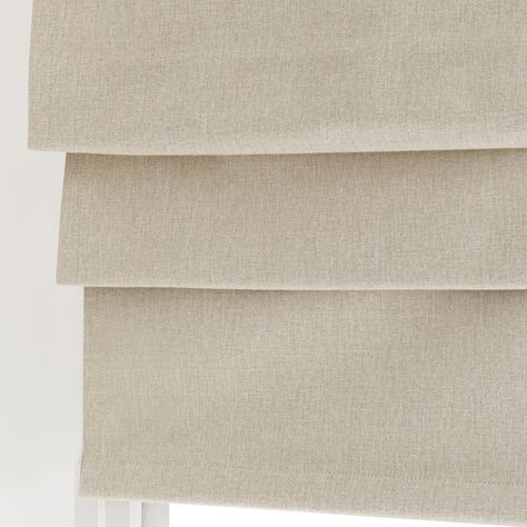 Beige Roman Blinds, Blackout Blinds Bedroom, Natural Roman Blinds, Roman Blinds Living Room, Earth Tone Bedroom, Blackout Roman Blinds, Small Downstairs Toilet, Roman Curtains, Bathroom Blinds